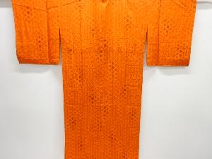 麻の葉に菊模様単衣長襦袢